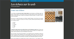 Desktop Screenshot of jouerauxechecs.eboaz.com