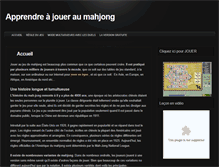 Tablet Screenshot of jouermahjong.eboaz.com
