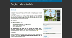 Desktop Screenshot of jouerbelote.eboaz.com